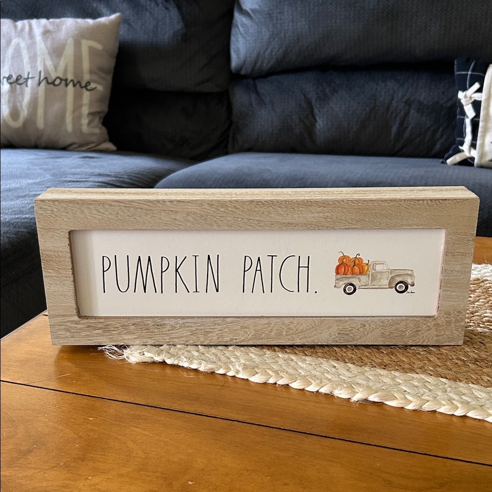 Pumpkin Patch Wooden Sign